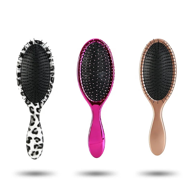 Women Detangling Plastic Round Curly for Wigs Rose Nish Man Yellow Set Nylon Brushes Combs Wet Boar Bristle Luxury Hair Brush