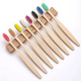 Wholesale Ce Certification Bpa Free Adult Colorful Eco Friendly Toothbrush Bamboo Products