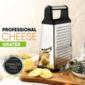 Heavy Duty Manual Cheese Cutter Grater Box Stainless Steel Multi-Use Vegetable Shredder Fruit Slicer Grater Cone Shape Gourmet