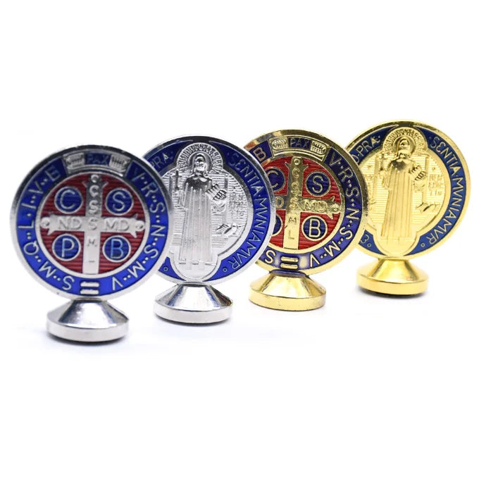 4.7*5.5cm Color Saint Brand Saint Benedict Ornaments Foreign Trade E-commerce Goods Source Gift