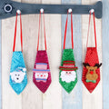 Wholesale Creative Gift New Design Fashion Christmas Santa Claus Lighting Bow Tie