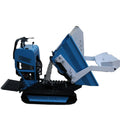 Gasoline Motor Powered Mini Wheelbarrow 500 kg Construction Mini Dumper with Front Loader Track Dumper with 1 Year Warranty