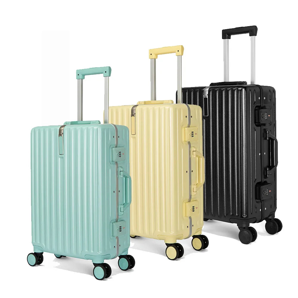 2024 Custom Manufacturers 100% PC Hard Shell Travel Trolley Carry on Suitcase Luggage with Wheels
