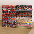 Excellent Bronzing Japanese Kimono Style Print Theme Christmas Cotton Fabric for Sale