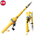GW 1.31m Travel Foldable Carbon Fiber Fishing Rod Set Telescopic Folding Lure Fishing Rod for Bass for Lake and Stream