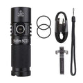 Aluminum Mini Light Weight Zoom Multifunction High Bright Battery 400 Lm Led Flashlight Led Light Torch