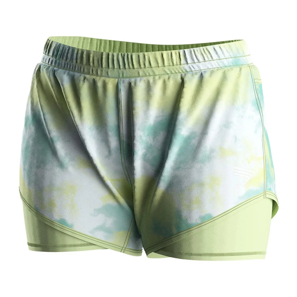 Factory Fitness Quick Dry Gym Workout Cheeky New Arrival Double Layer Loose Sport Wo Shorts for Women 2024 Gym
