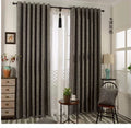 Luxury Classical Hotel Window Curtain Design With Dubai Style Grey Linen Curtain Fabric for Room