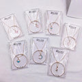 Mix Randomly 2 Piece Necklace Bracelet Fashion Jewelry for Women Men Link Chain Sets Wedding Gift
