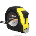 KEMING 5M Measure Tape Abs Custom logo Measuring Tape Inches and Metric Shockproof Rubber Coated case MegaBDM