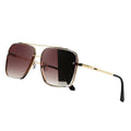 2026 Designer Metal Sunglasses Luxury Rectangle UV400 Lightweight with Custom Logo Wholesale From Luxury Brand