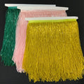 14cm Beaded Fringe Trim Tassel Trims for Dance Costume Haute Couture Dress Trimming Beading Fringe for Clothes