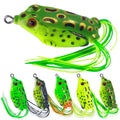 2023 Soft Lure Plastic Worm Bait Frog Soft Fishing Lures 5g 8.8G 12.8G Frog