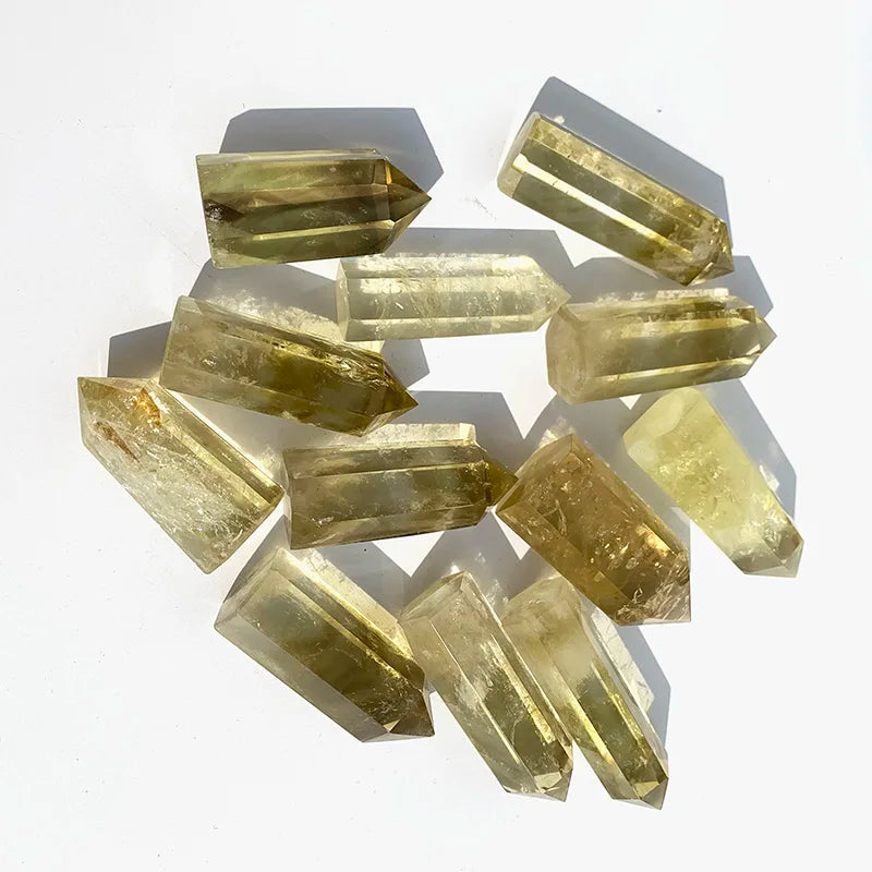 Factory Price Healing Crystals Natural Spiritual Gemstone Tower Citrine Point for Healing