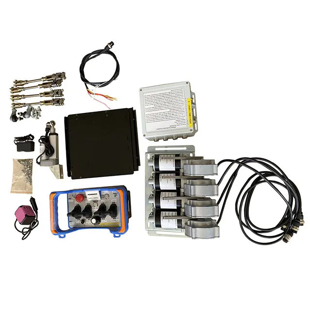 POWEROCK France Truck Crane Hydraulic Remote Control Valve 12V 24V Proportional Control for Construction