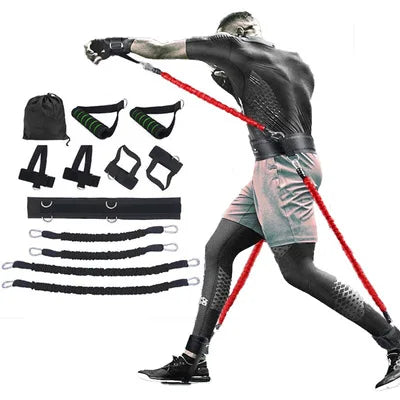 LXY-298 Boxing Agility Basketball Jump Fitness Trainer Pull Rope Elastic Resistance Band