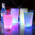 Novel Restaurant LED Flashing Cup Food Grade Plastic Rainbow Color Light-up Tumbler for Party Juice Drinking at the Bar