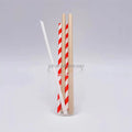 Durable Biodegradable Paper Straws Dye Free and Eco-Friendly Sturdy Paper Straws for Drinking