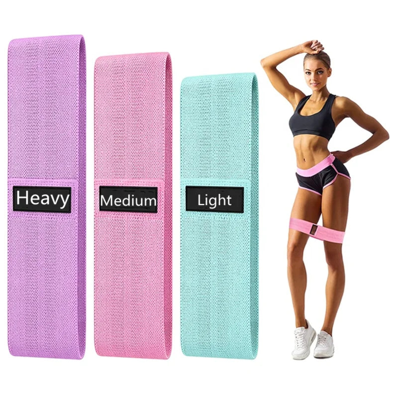 Suit Hip Expander Sports Gym Fitness Yoga Gym Workout Band Ladies Home Resistance Set Custom Logo
