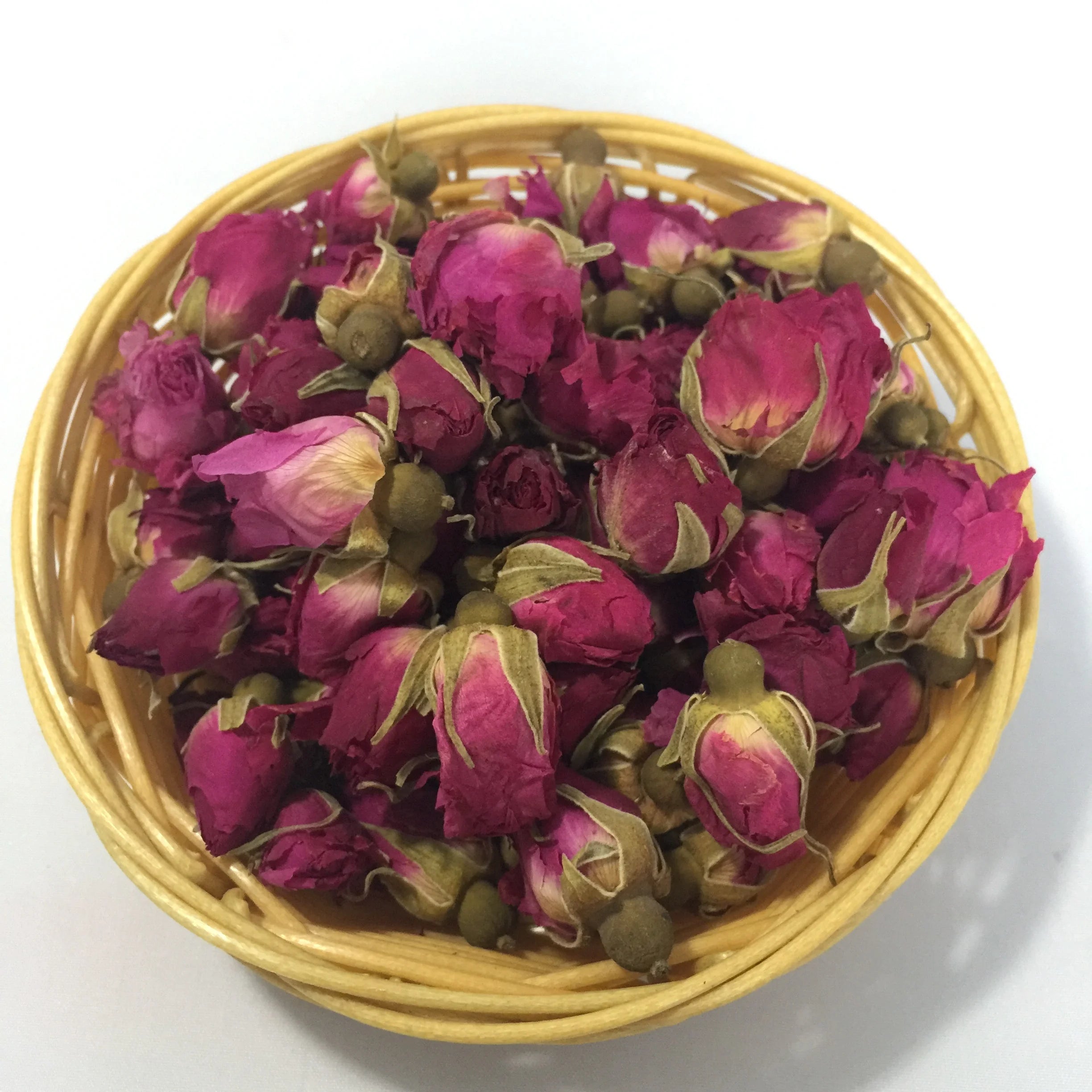 4015 Ping Yin Mei Gui Health Organic Dried Rose Flowers Flat Shade Rose Bud Tea