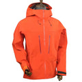 Men's 3L Outdoor Hard Shell Windbreaker Jacket High Performance 3D Hooded Raincoat Zipper Closure Breathable Windproof Plus Size MegaBDM