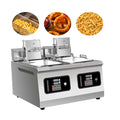 28 Liter Tabletop Automatic Lift-up Frying Machine Electric Deep Fryer ChickenDeep Fryer Commercial