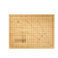 Handmade Engraved Guide Lines Obessive Chef Bamboo Cutting Board