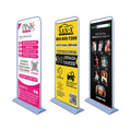 Portable Door Shape Frame Banner Metal Display Stand Door Shape Poster Stand