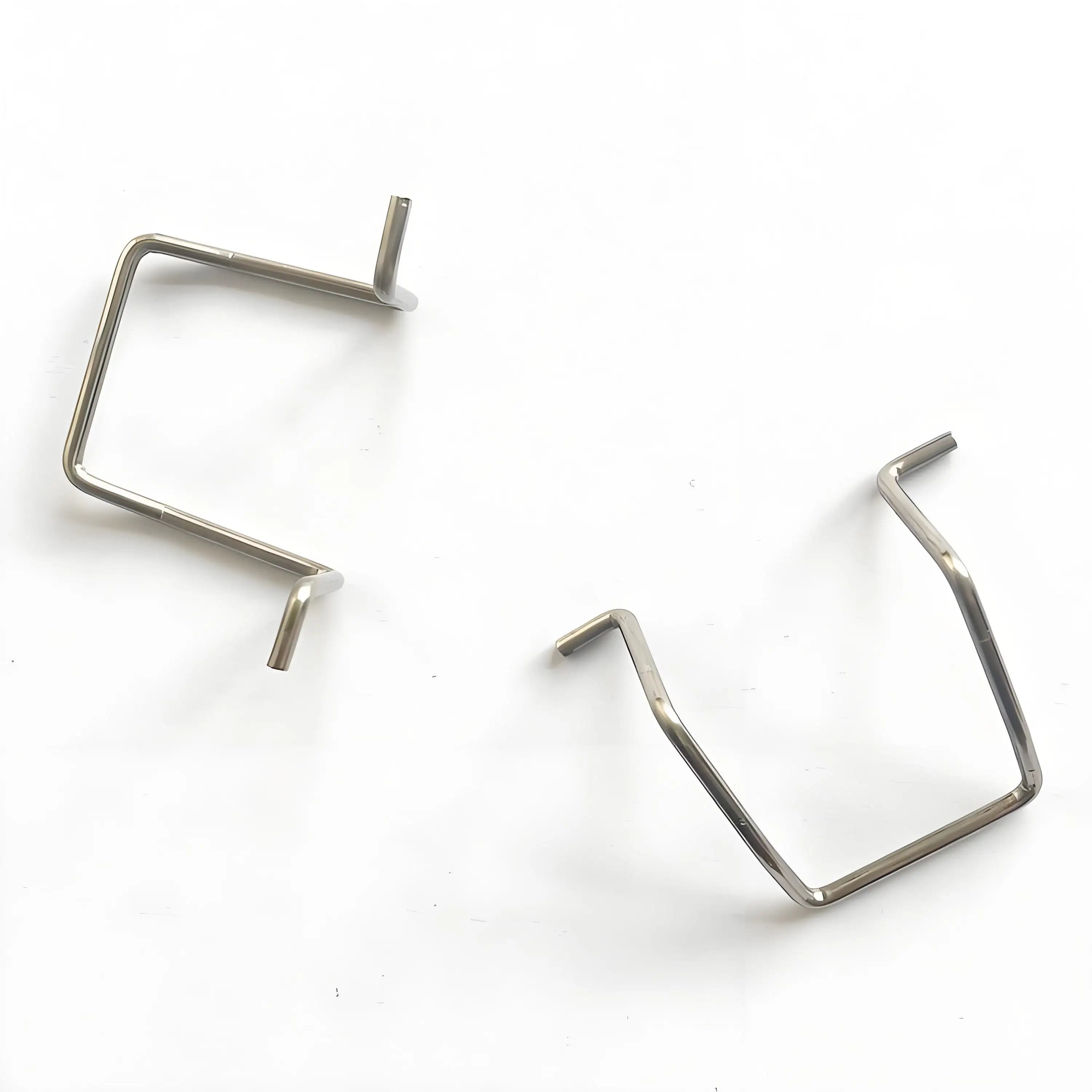 Custom GIONLEE Stainless Steel 304 Wire Spring Clip with Hook and Bending Stamping Process Polished Surface OEM 0.5mm-16.0mm