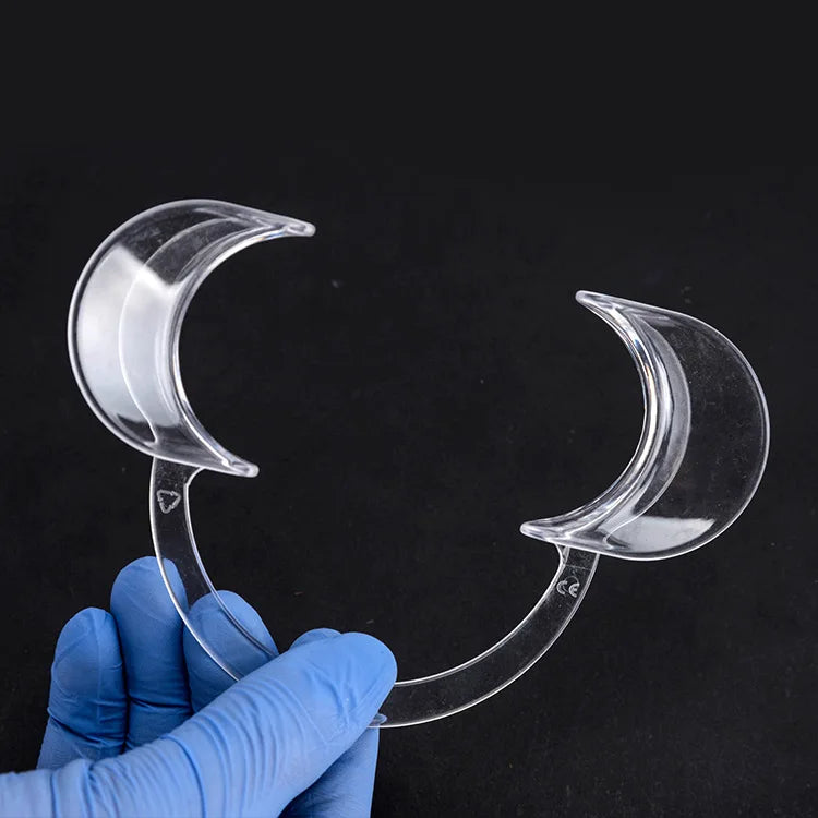 Disposable Transparent Silicone Cheek Retractor Good Price Multi-Purpose Teeth Whitening Accessory OEM Mouth Opener Dental Cheek