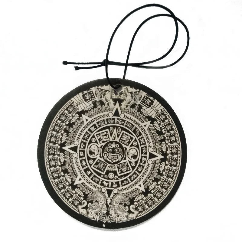 Custom Designed Hanging Car Perfume Air Freshener Safe Paper Material Fragrance Release