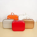 Luxury Multi-Color Tinplate Tin Box Lock Rectangular Design for Storing Kid's Toys Food/Cake Elegant Storage Packaging