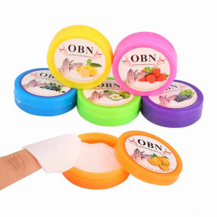 Fruit Scent Gel Nail Polish Remover Cotton Pad