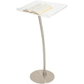 Modern Style Factory Direct Sale Acrylic Church Podium Easy Assembly Clear Plastic Design