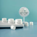 White 30ml 50ml AS Cream Bottle Round Cream Jar Separate Sunscreen Cosmetics Eye Cream Jar