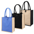 Wholesale Promotional Eco Friendly Shopping Bag Logo Printed Custom Burlap Tote Beach Bag OEM Natural Jute Gift Bag