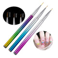 Durable Nail Design Polish Gel Painting Pen Brush Ultra-fine Nylon Hair Nail Art Brush