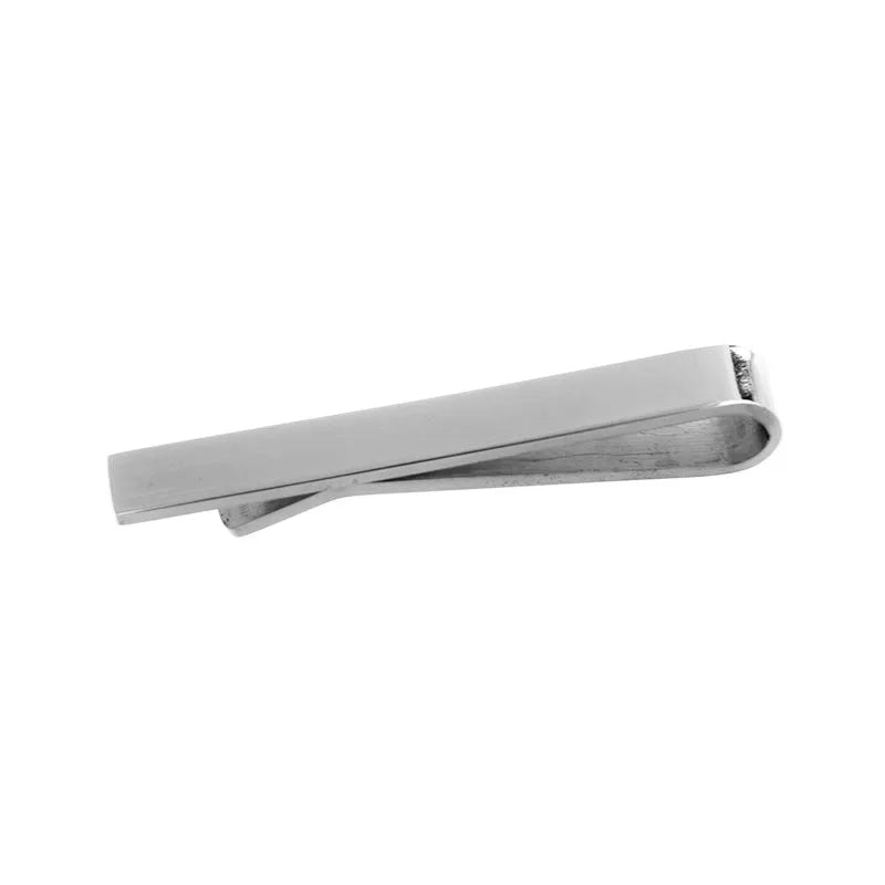 Wholesale Stainless Steel Blank Tie Pin Custom Mens Business Suit Shirt Fashion Accessory Tie Bar Wedding Trendy Jewelry Tie Pin