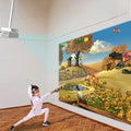 Chariot Kids Soccer Ball Training Device: Interactive Ball Wall Projection Game System.