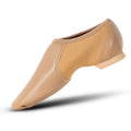 EU and US in Stock Leather Tan Jazz Shoe Slip on Dance Shoes  for Girls and Boys (Toddler/Little Kid/Big Kid)