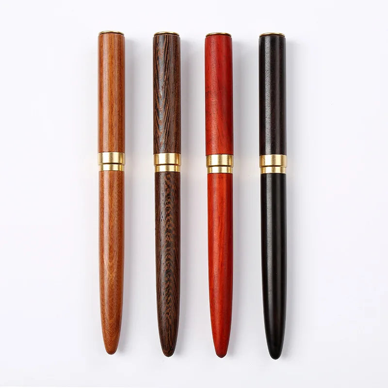 Top Quality Natural Sandal Wooden Fountain Pen for Promotional Gift