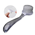 Nail Art Round Head with Cover Long Handle Nail Dusting Brush Nail Dust Brush