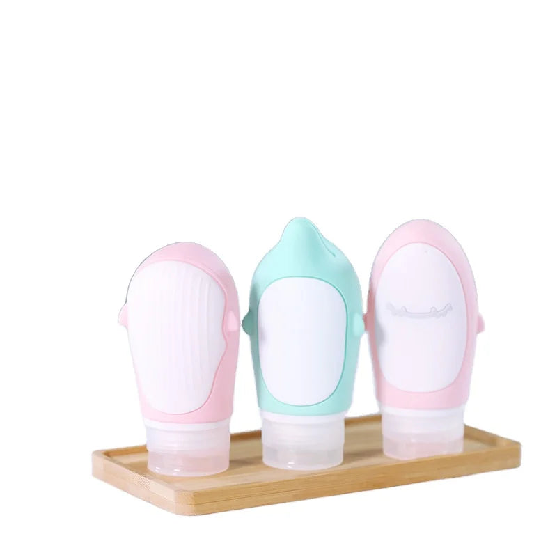 Wholesale S.Belle OTB004 Eco Friendly Food Grade Silicone PP Shampoo Skin Care Serum Bottle Screw Cap CN/GUA Origin Screen