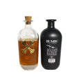 700 ML Whisky Glass Bottle High Quality Brand Liquor with Soft Aluminium Label Gin Tequila Vodka Bottle
