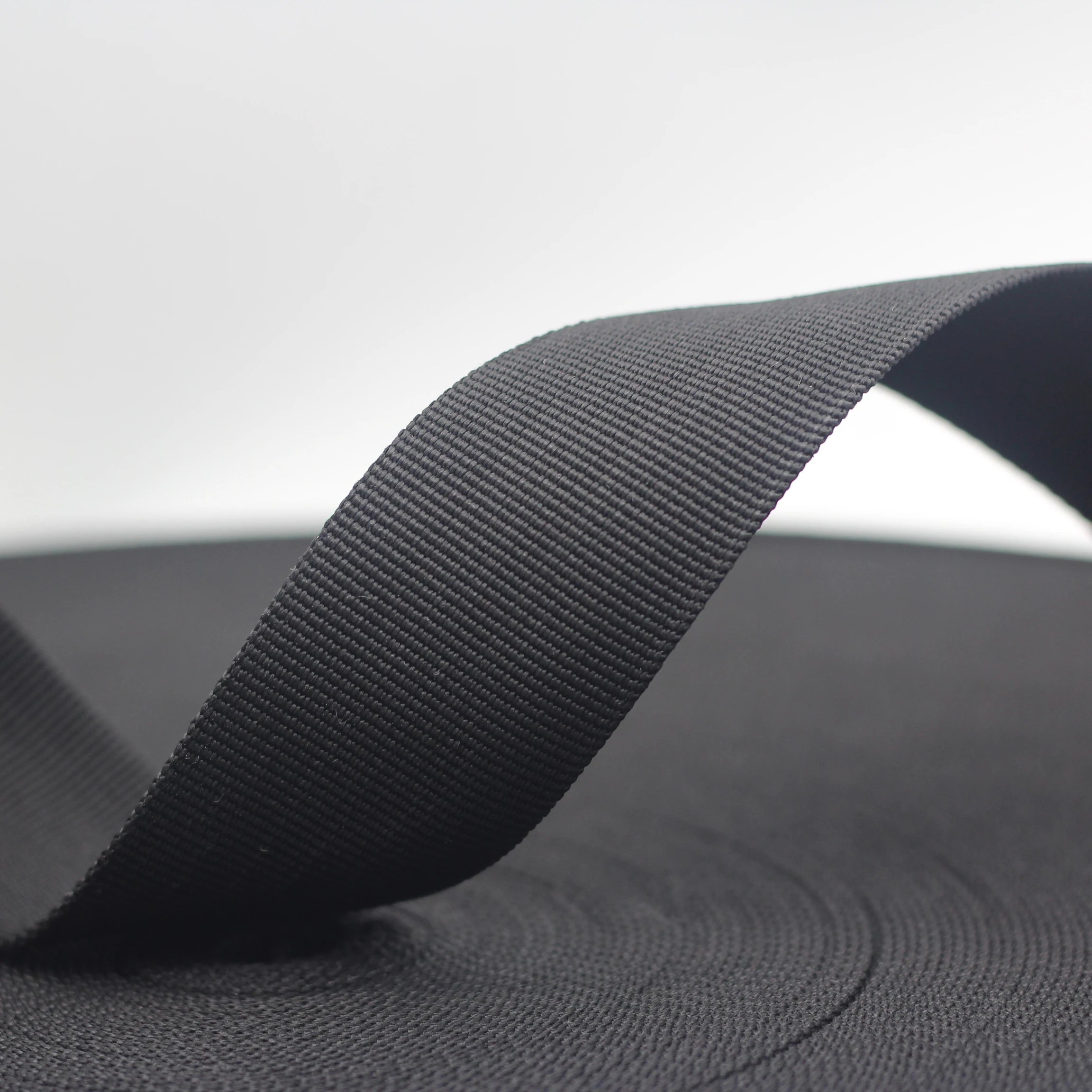 Customizable 50mm Pure Color Polypropylene PP Webbing Tape Strap Sustainable Eco-Friendly for Bags Suitcases Stock Available