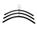 Wholesale Solid Durable PVC Metal Single Tier Clothes Hanger with Non-Slip Hooks Design for Wardrobe Bathroom Living Room Use