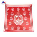 New Design Custom Scarf Logo Stylish Hair Scarf Square Hijab Flight Luxury Scarf for Women