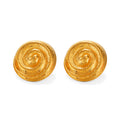 Fashion Spiral Drop Earrings Stainless Steel 18k Gold Plated New Statement Earring Jewelry