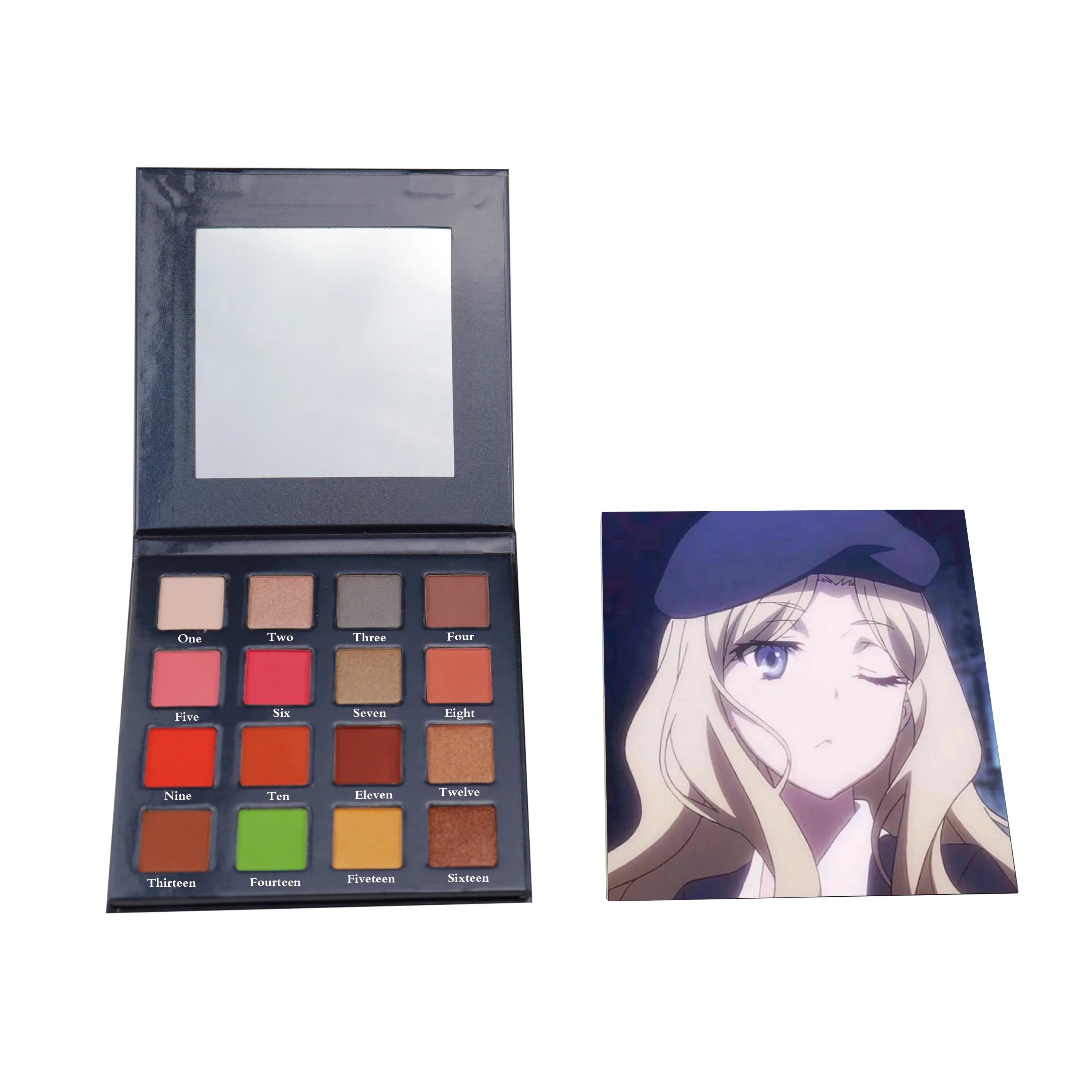 DIY Matte Eyeshadow Palette Pigmented Shades Makeup Palette