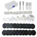 43-Piece Mini HSS Circular Saw Blade Kit Rotary Woodworking Tools Hot Press Diamond Grinding Wheel Cutting Discs Accessories